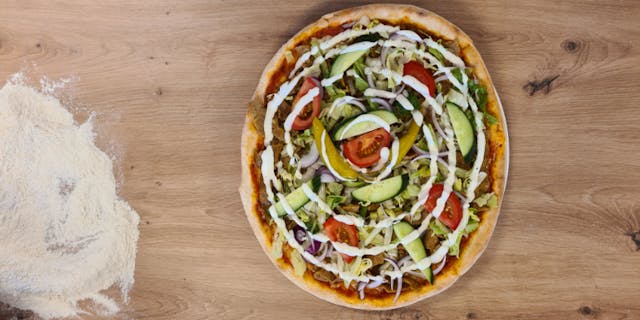 Kebab Pizza Special